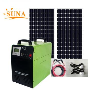 China Home Mini portable small solar panel system 500w 1000w for sale