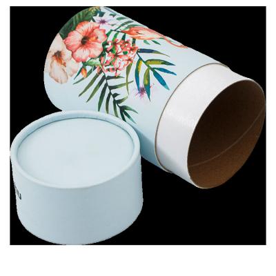 China Biodegradable colorful cardboard tube box eyeliner cosmetic paper carton round tube paper packaging for pens for sale