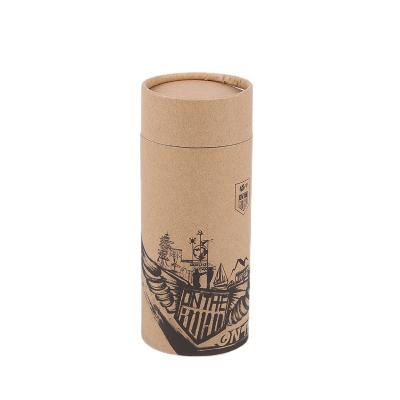 China General Biodegradable Kraft Paper Core Customization Chinese Style Nature Printed Paper Tube for sale