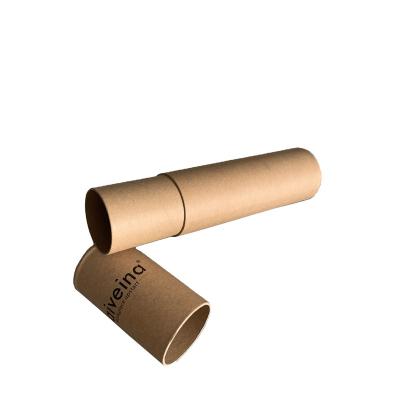 China Quality Price Guaranteed Biodegradable Kraft Round Cylinder Paper Suitable Tube For Food Packaging For Candy for sale