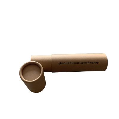 China Good Quality Biodegradable Wholesale Customized Cylinder Wine Packaging Round Kraft Paper Tube Package With Lid for sale