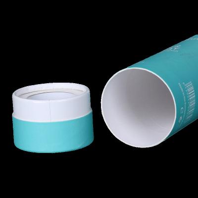 China Biodegradable Cardboard Round Box Airtight Food Grade Cans High Quality Round Packaging Box Kraft Paper Tube for sale