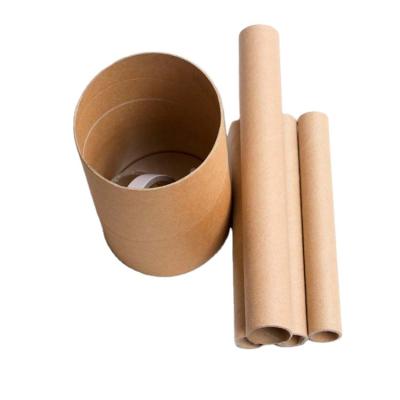 China Biodegradable Cardboard Tube Shipping Packaging Paper Tube For Artwork Poster for sale