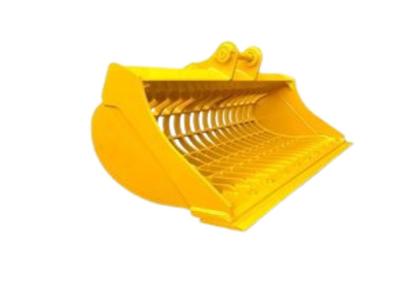 China PC200 Excavator Skeleton Bucket Sieved Bucket for Screening Sand Rock Gravel for sale