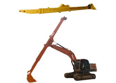 China Two Section Excavator Telescopic Boom Arm With Standard Or Clamshell Bucket for sale