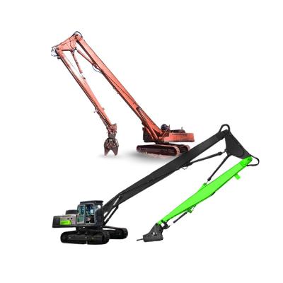 China Three Parts Telescopic Demolition Boom , Q355B Q690D Demolition Excavator Arm for sale