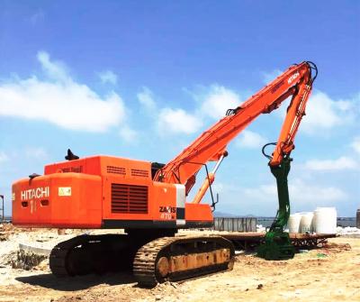 China Q355B Material Long Reach Boom Arm For Excavator vibratory pile driver for sale