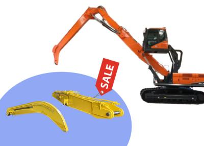 China Hydraulic Scrap Handler Excavator Long Reach Boom For Grabbing Steel for sale