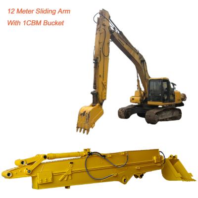 China Q355B Excavator Telescopic Boom Sliding Arm For SH210 SH260 Komatsu PC350 for sale