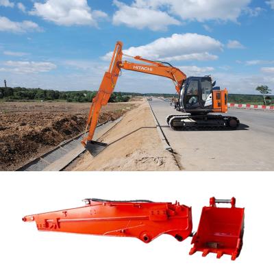 China OEM Excavator Sliding Boom Q355B Telescopic Dipper Arm for Sany 215 for sale