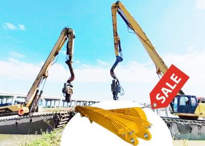 China 20 Ton-85 Ton Excavator Pile Driver Arm Boom For Cat Hitachi Komatsu for sale