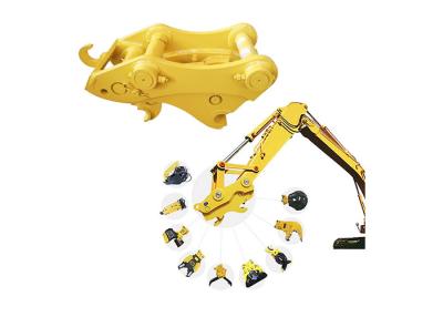 China Mechanical 1 Ton - 20 Ton Excavator Quick Hitch For Exchanging Excavator Attachments for sale