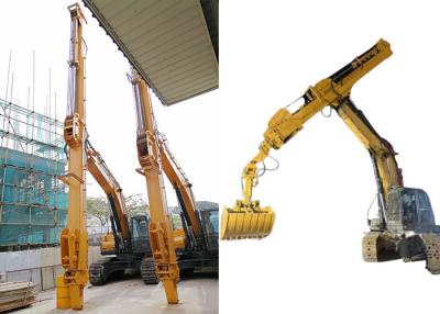 China long reach telescopic boom for grabbing gravel Te koop