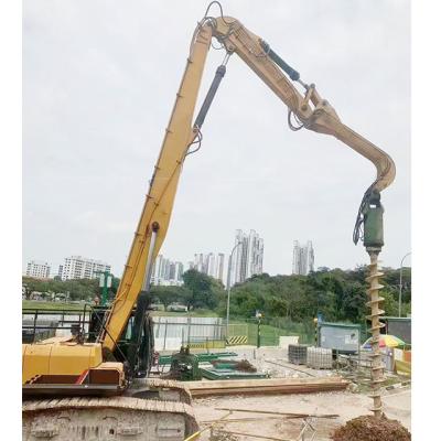 China Excavator piling arm pile higher high effective for 20ton excavator for sale