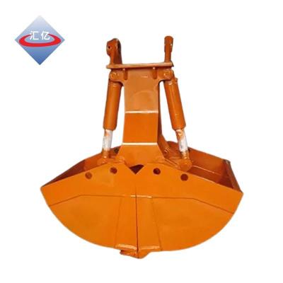 China 70 Ton Mud Clam Bucket For Excavator Excavator Clam Bucket Telescopic Boom for sale