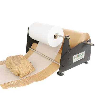 China ULINEpak Easy Manual Work Honeycomb Wrapping Dispenser Paper Wrapping Machine for sale