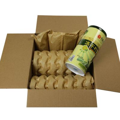 China ULINEpak Shockproof Biodegradable Void Filler Paper Air Bubble Cushion Wrap Roll For Packaging for sale