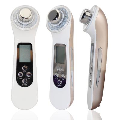 China Dark Circles 5 in 1 Bio Waves 3Mhz Multifunctional Ultrasonic Skin Care Beauty Instrument for sale