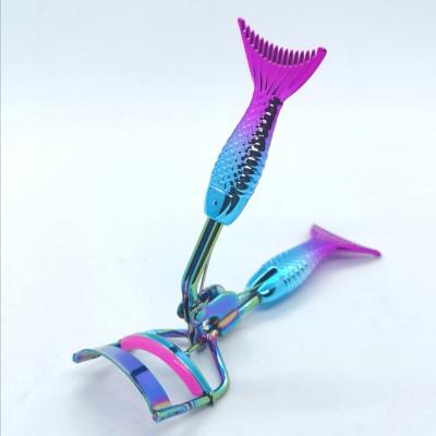 China With Instructions 2021 New Style Colorful False Eyelash Tools Pink Eye Beauty Eyelash Curlers for sale