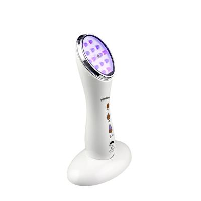 China Handheld Colors Dark Circles Photon Therapy Facial 3 Wrinkle Clear Acne Removal Skin Rejuvenating Beauty Machine for sale