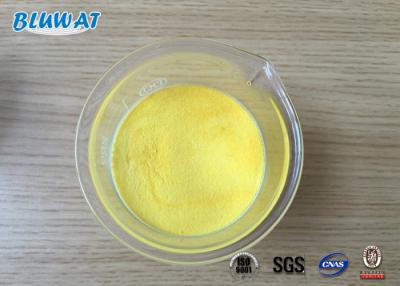 China Polvo amarillo claro polivinílico del cloruro de aluminio del grado del tratamiento de aguas PAC-02 en venta