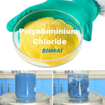 China Cloruro CAS del polialuminio del tratamiento de aguas del PAC del coagulante Pale Yellow To White Powder 1327-41-9 en venta