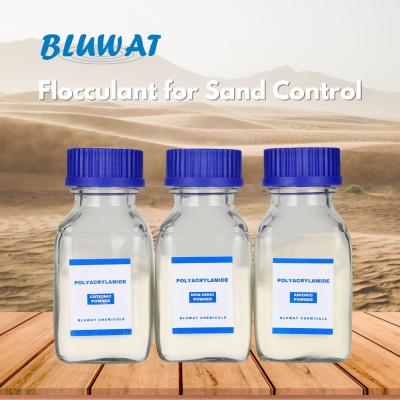 China Non Ionic Polyacrylamide Flocculant PAM Sand Control Sand Fixation Soil Moisture Agent for sale