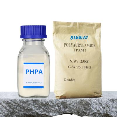 China PHPA Polyacrylamide parcialmente hidrolizado para recuperação de campos de petróleo aumenta a viscosidade da fase de água à venda