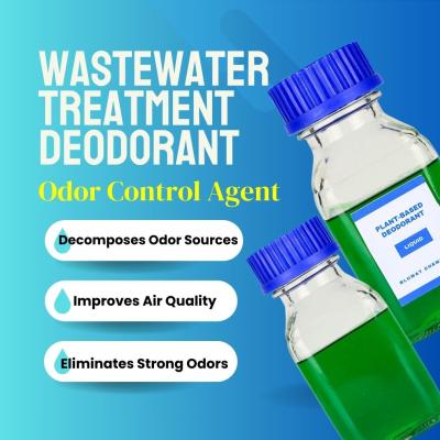 China China Leverancier Exporteur Milieubasis Plant Deodorant Fabriek Afvalwaterzuivering Deodorant Industrie Vloeibare deodoranten voor STP ETP Te koop