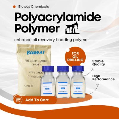 China Ölbohrung Polyacrylamid Polyelectrolyt Polyacrylamid verbessern Öl Wiederherstellung Überschwemmung Polymer zu verkaufen