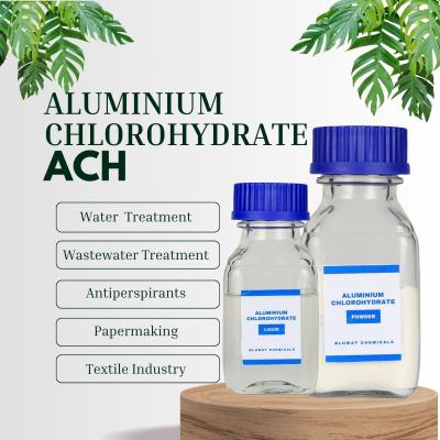 China ACH Aluminium Chlorohydrate Powder Liquid for Water Treatment Cosmetics and Antiperspirants Paper-Making Textile for sale