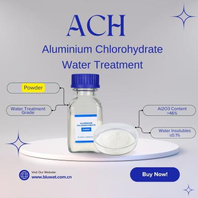 China Water Treatment Grade Powder ACH Aluminium Chlorohydrate Heavy Metals and Phosphates Remover Coagulant for sale