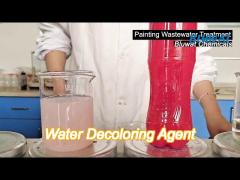 Industrial Water Treatment Chemicals / Water Decoloring Agent 52% Solid Content