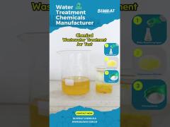 Chemical Wastewater Treatment Using Water Decoloring Agent, PAC, and Polyacrylamide flocculant