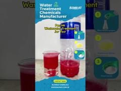 Ballpoint Pen Ink Wastewater Treatment | Jar Test with Bluwat Chemicals