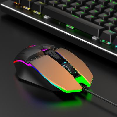 China zhengma A902 DPI Adjustable Mice Commercial Office RGB Backlit Colorful 3D Gaming Mouse Wired Home Gaming Mouse for sale