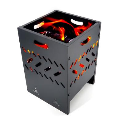 China Home.outdoor Outdoor Portable BBQ Fire Pit Pit Camping Grill Fire Rectangle Fire Pit Charcoal for sale