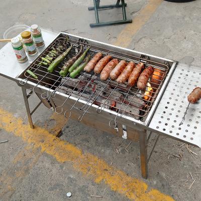 China Easily Assembled Popular Portable Charcoal BBQ Grills Outdoor HR-SKJ-005 for sale