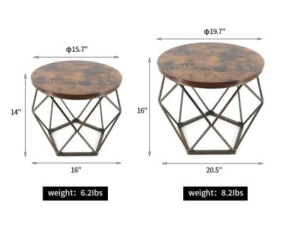 China Nordic simple foldable coffee table side bedroom household bedside storage detachable coffee table for sale