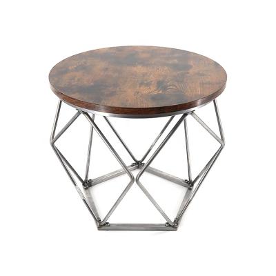 China Assembly conveniently disassembled coffee table pentagonal simple and elegant bedside table nightstands for sale