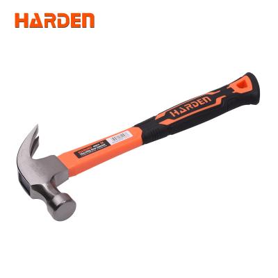 China Wholesale Chipping Hammer Best Quality 0.50kg/16oz Claw Hammer With Fiberglass Handle for sale