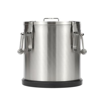 China High Quality Stainless Steel Heat Preservation Insulation Barrels Insulation Barrels/Vacuaum For Milky Tea Water Insulation Container for sale