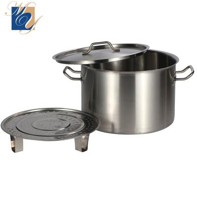 China General use for gas and induction cooker stainless steel steamer for sale