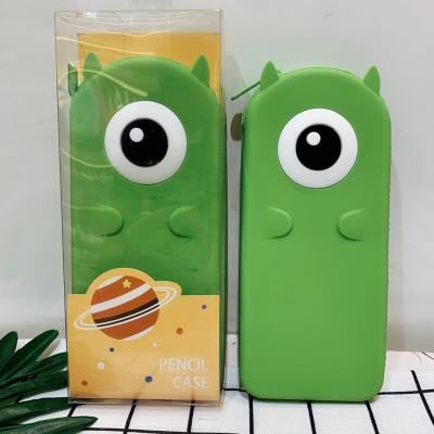 China Schools & Office Desks and Cute Animal Novelty Gift Bag Novelty Pencil Case School Supplies Silicone Pencil Bag Shape Rubber Case for sale