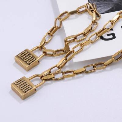 China CLASSIC D Family Woman CC Channel Necklaces Jewelry Luxury Enamel Pearl G Pendant Sets Fashion Jewelry Pearl Necklace for sale