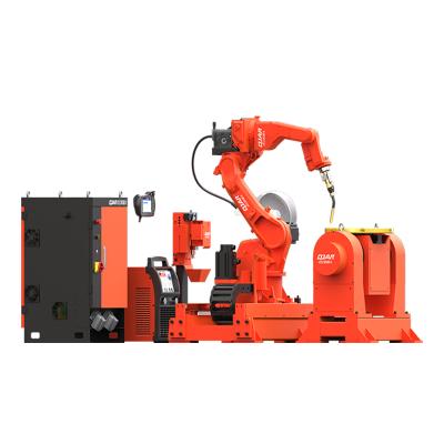 China Cost Effective External Axis Welding Automatic Robotic Welding Cell for sale