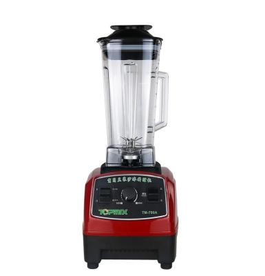 China Multifunctional Heavy Duty Commercial Pharmaceutical Plastic Food Processor Blender Fruit Juicer Variable Speed ​​Control with 1500 Pulse Function for sale