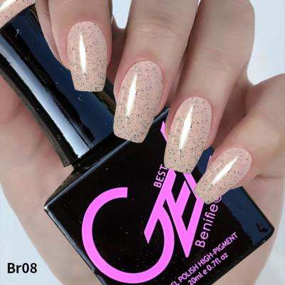 China Nail Art Beauty Soak Off 3 Stage Nail Gel Acrylic Nail Art UV Gel 20ml for sale