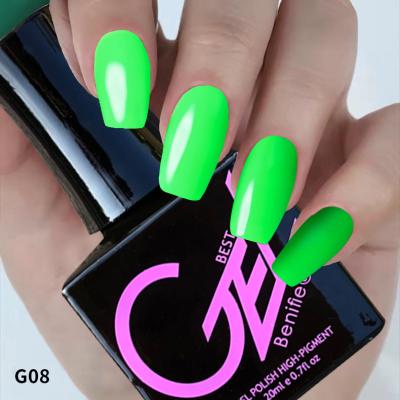 China Nail Art Beauty Private Label Custom 3 in 1 OEM Nail Gel Polish / Private Label One Step Gel Polish for sale