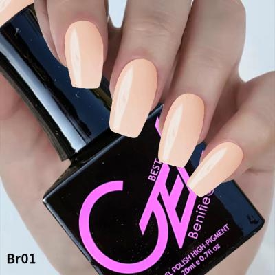 China Nail Art Beauty OEM High Quality 20ml Bottle Gel Nail Polish UV Led For Salon for sale